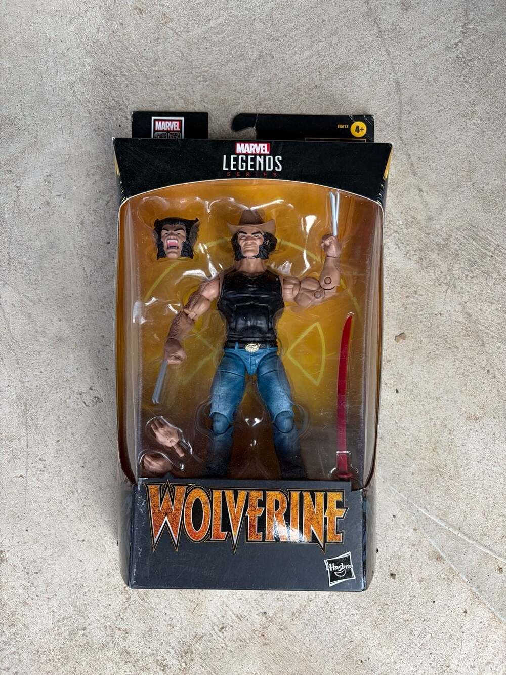 Hasbro Marvel Legends Series Cowboy Logan Wolverine Action Figure